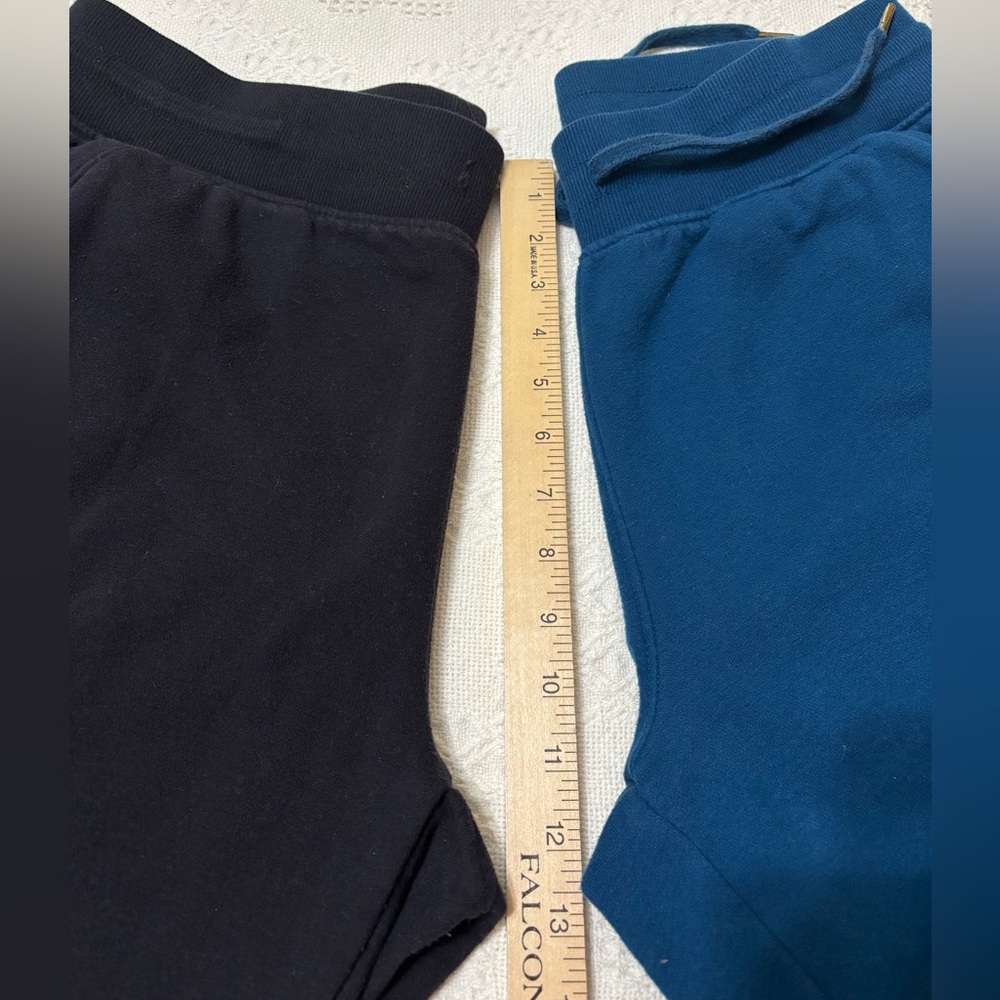 TEK GEAR Ultrasoft Fleece Sz Large Long (SET OF 2) black|blue - Picture 8 of 14